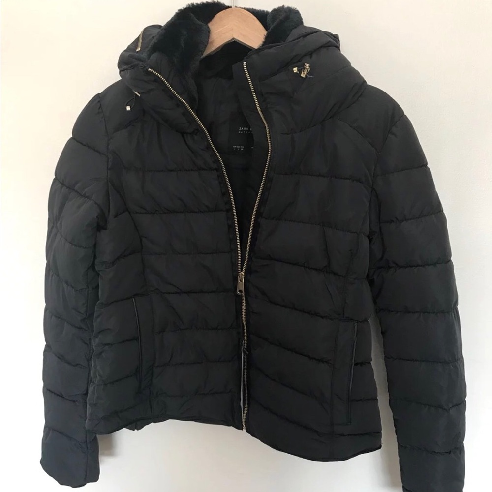 New Zara puffer coat